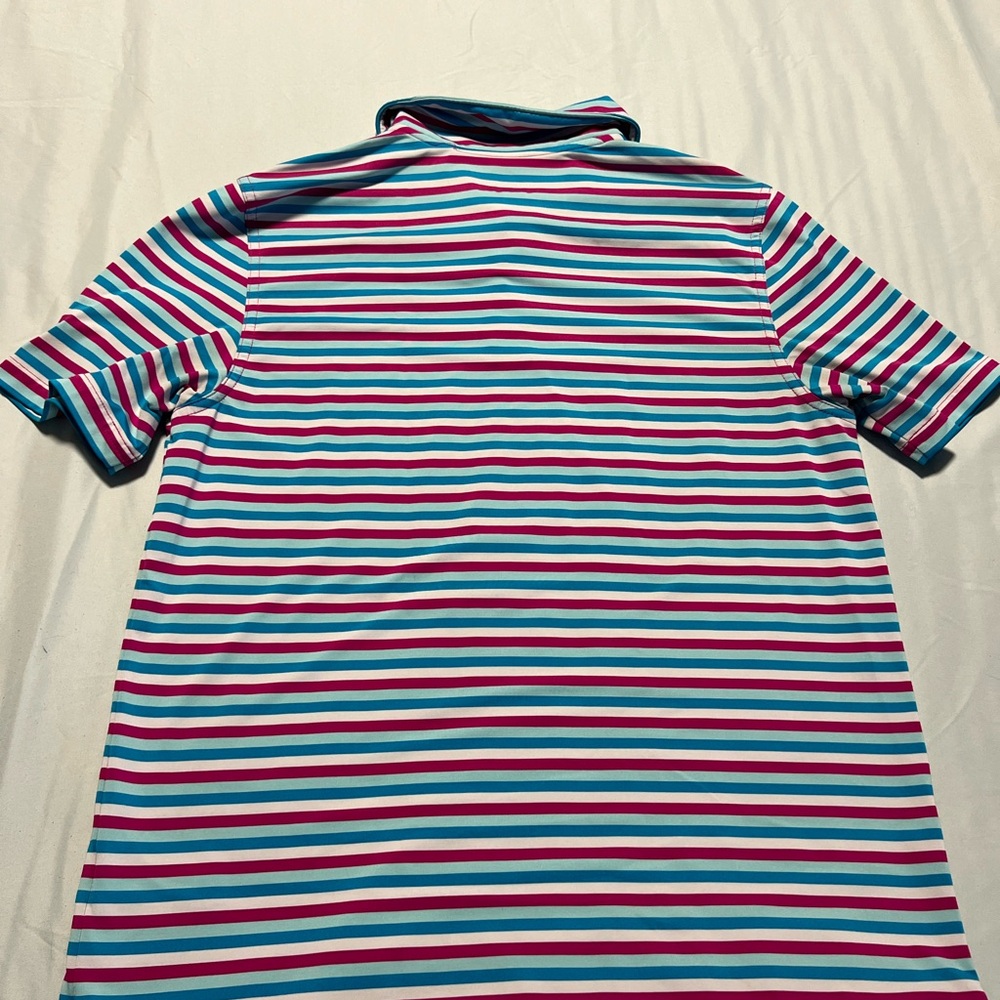 Vineyard Vines Multicolor Striped Golf or Tennis Polo - Picture 3 of 4